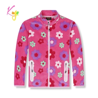 Dívčí flísová mikina Kugo FM9711, růžová