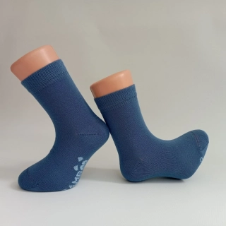 Dětské ponožky z bambusové viskózy Trepon Bobik, jeansové