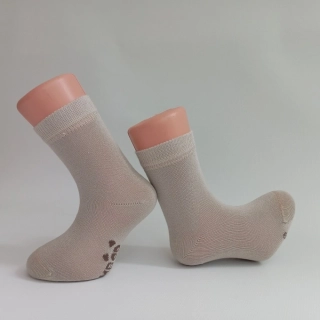 Dětské ponožky z bambusové viskózy Trepon Bobik, béžové