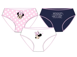 Dívčí kalhotky Minnie Mouse 52338231 3ks, mix barev