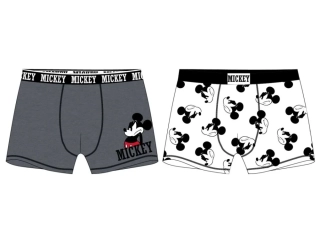 Chlapecké boxerky Mickey Mouse 5233A370 2ks, bílá / šedá
