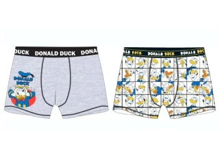 Chlapecké boxerky Kačer Donald 52338653 2ks, bílá / šedá