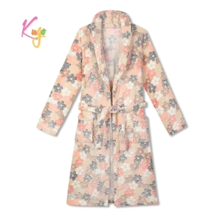 Dívčí a dámský župan Kugo FZ1086 meruňkový