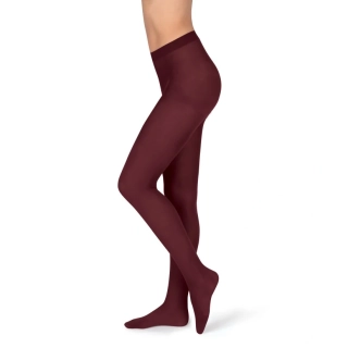 Dámské zimní punčochové kalhoty Evona Anabela 025 vínové