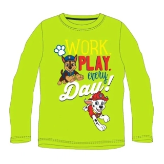 Chlapecké tričko dl.r. Tlapková patrola 52022052 zelené 