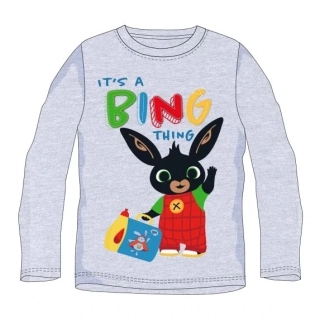 Chlapecké tričko dl.r. Králíček Bing 5202081 šedé