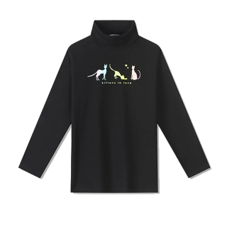 Dívčí rolák Kugo FT1219 černý