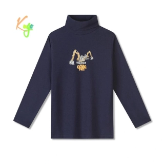 Chlapecký rolák Kugo FT1218 tmavě modrý