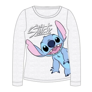 Dívčí tričko dl.r. Lilo a Stitch 5202C384 šedé