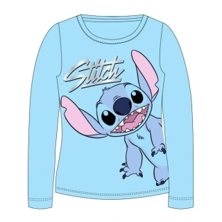 Dívčí tričko dl.r. Lilo a Stitch 5202C384 modré