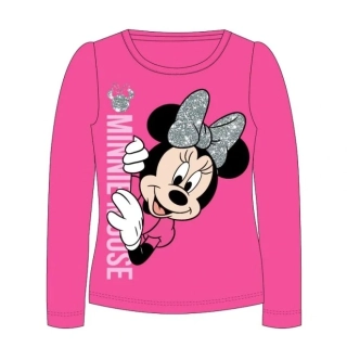 Dívčí tričko dl.r. Minnie Mouse 52029490 růžové