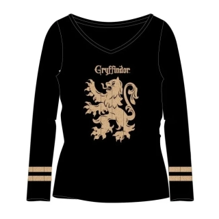 Dívčí tričko dl.r. Harry Potter 5202031 černé