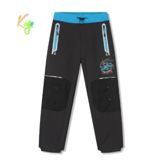 Chlapecké softshellové kalhoty zateplené Kugo HK5056 tmavě šedé