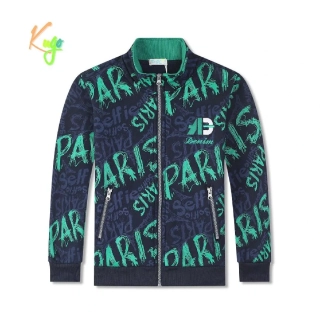 Teplá chlapecká mikina Kugo FM0366 tmavě modrá