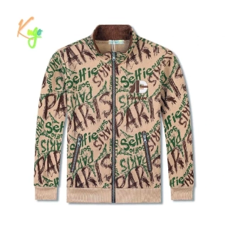 Teplá chlapecká mikina Kugo FM0366 béžová