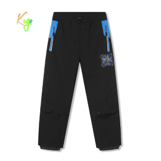 Dětské softshellové kalhoty zateplené Kugo HK5059 černé