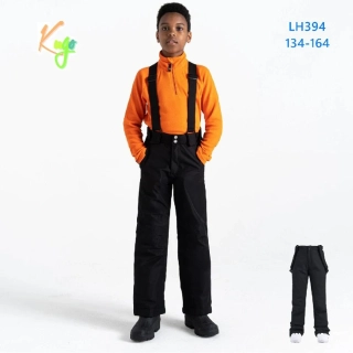 Dětské zimní lyžařské kalhoty Kugo LH0394 černé