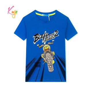 Chlapecké tričko kr.r. Kugo HC0703 modré