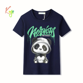 Chlapecké tričko kr.r. Kugo FC0337 tmavě modré