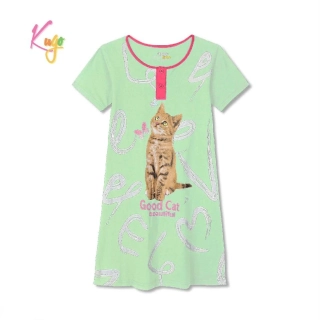 Dívčí noční košile kr.r. Kugo MC5853 zelená