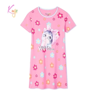 Dívčí noční košile kr.r. Kugo MC5851 fialová