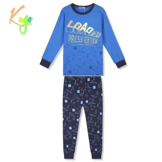 Chlapecké pyžamo Kugo MP1342 modrá / tmavě modrá
