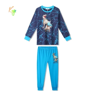 Chlapecké bavlněné pyžamo Kugo MP5890 tmavě modré