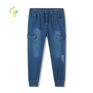 Chlapecké riflové tepláky - kalhoty Kugo CK0936 modré