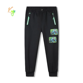 Teplé chlapecké tepláky Kugo PT2501 černé