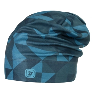 Flísová čepice Dráče Yetti - 59 - petrol - trojůhelníky