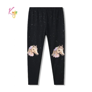 Dívčí legíny Kugo SL3556 černé