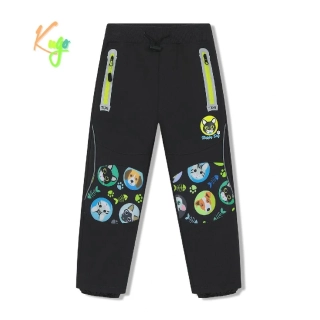 Dětské softshellové kalhoty zateplené Kugo HK5050 tmavě šedé