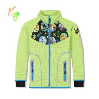 Dětská outdoorová mikina Kugo HM1990 zelená