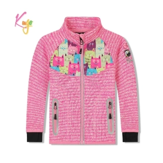 Dívčí outdoorová mikina Kugo HM1990 růžová