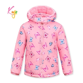 Dívčí zimní bunda Kugo KB2339 světle růžová