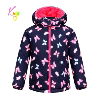Dívčí zimní bunda Kugo KB2339 tmavě modrá