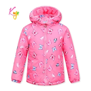 Dívčí zimní bunda Kugo KB2339 růžová