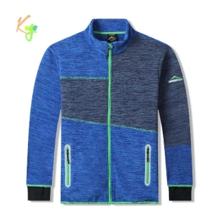 Chlapecká flísová mikina Kugo BM5615 modrá