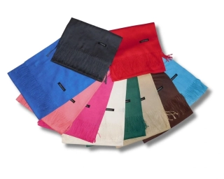 Kašmírová šála Kugo pro děti i dospělé - 200x65 cm - mix barev