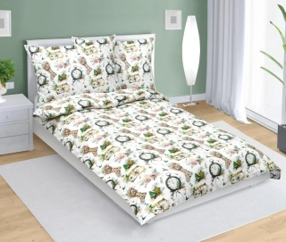 Dětské vánoční povlečení Bellatex Vánoce čas 140x200 + 70x90 cm