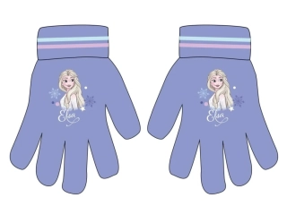 Dětské pletené prstové rukavice Ledové království 5242B959 - Elsa fialové