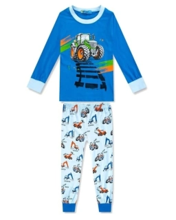 Chlapecké pyžamo Kugo MP1299 modré