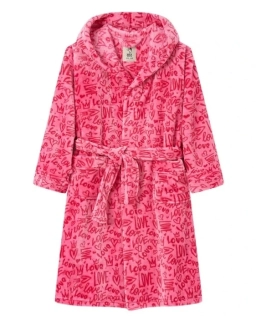 Dívčí župan Wolf & Wolfie Z2593 růžový