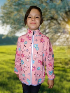 Dívčí mikina Kugo DM9375 meruňková