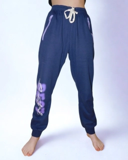 Dívčí tepláky Kugo LT1510 modré