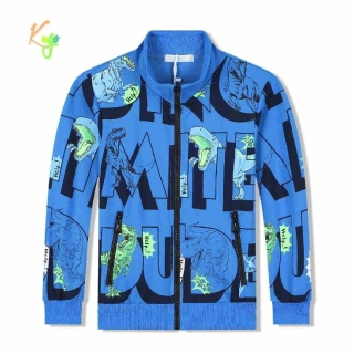 Chlapecká mikina Kugo GM8718 tyrkysová