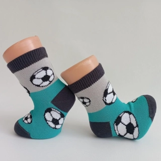 Chlapecké ponožky Trepon Kopačák tyrkysové