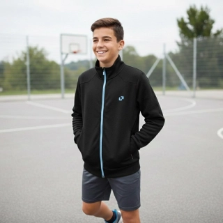 Chlapecká sportovní mikina Kugo FM5329 černá