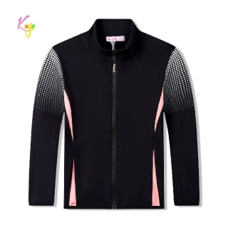 Dívčí funkční mikina Kugo SM3661 černá