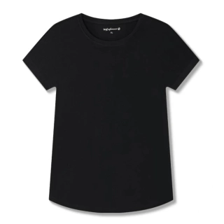 Dámské tričko krátký rukáv Wolf D2523 černé